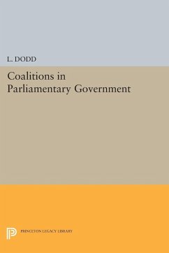 Coalitions in Parliamentary Government - Dodd, L.