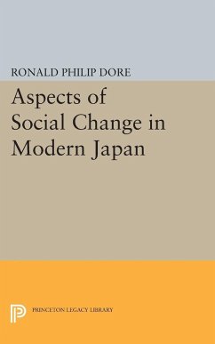 Aspects of Social Change in Modern Japan - Dore, Ronald Philip