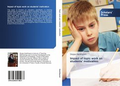 Cover Impact of topic work on students' motivation