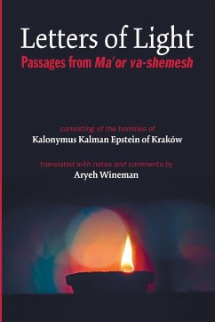 Letters of Light - Epstein, Kalonymus Kalman; Wineman, Aryeh