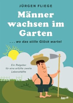 Männer wachsen im Garten