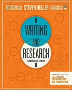 Writing and Research for Graphic Designers - Heller, Steven
