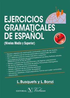 Ejercicios gramaticales de español - Busquets, Loreto; Bonzi, Lidia