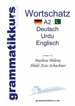 Wörterbuch Deutsch - Urdu- Englisch A2 - Abdel Aziz-Schachner, Marlene