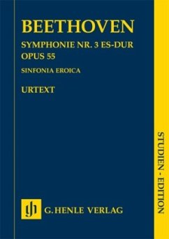 Symphonie Nr. 3 Es-dur op. 55, Studienpartitur - Ludwig van Beethoven - Symphonie Nr. 3 Es-dur op. 55 (Sinfonia Eroica)