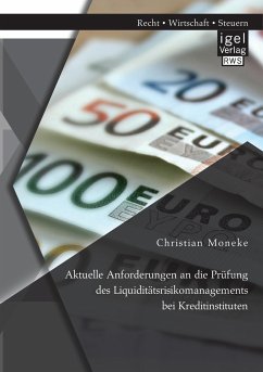 Aktuelle Anforderungen an die Prüfung des Liquiditätsrisikomanagements bei Kreditinstituten - Moneke, Christian