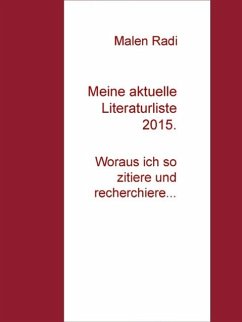 Cover Meine aktuelle Literaturliste 2015. (eBook, ePUB)