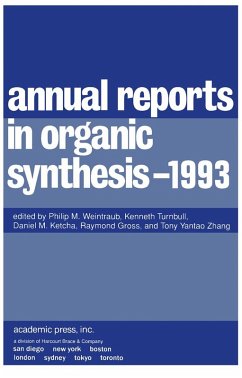 Cover Annual Reports in Organic Synthesis-1993 (eBook, PDF)