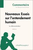 Nouveaux Essais sur l'entendement humain de Leibniz - La démonstration (Commentaire) (eBook, ePUB)
