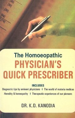 Homeopathic Physician's Quick Prescriber - Kanodia, Dr K D