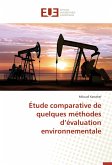 Étude comparative de quelques méthodes d'évaluation environnementale