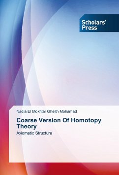 Coarse Version Of Homotopy Theory - El Mokhtar Gheith Mohamad, Nadia