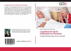 Legalización de la eutanasia en Panamá - Lezcano Pomares, Ajoortt Jannibell