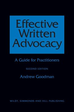 Effective Written Advocacy - Goodman, Andrew