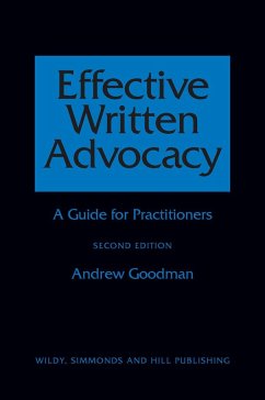 Effective Written Advocacy - Goodman, Andrew