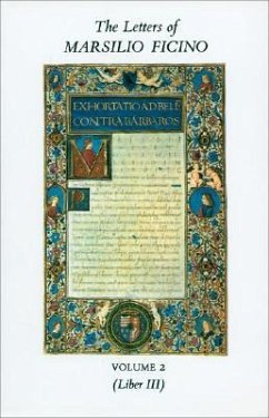 The Letters of Marsilio Ficino: Volume 2: Volume 2 - Ficino, Marsilio