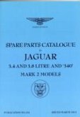 Jaguar Mk 2 (3.4, 3.8 & 340) Spare Parts Catalogue (1959-1969)