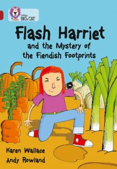 Flash Harriet and the Mystery of the Fiendish Footprints - Wallace, Karen