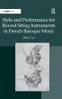 Style and Performance for Bowed String... - Bild 1
