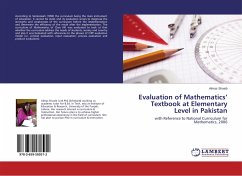 Evaluation of Mathematics¿ Textbook at Elementary Level in Pakistan