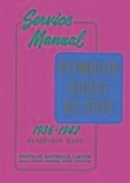 Plymouth Dodge de Soto Service Manual 1936-1942