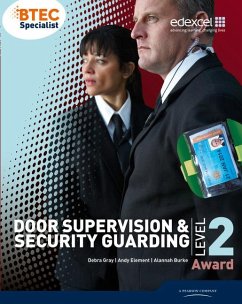 Cover BTEC Level 2 Award Door Supervision and Security Guarding Candidate Handbook