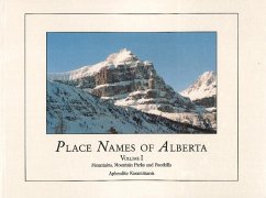 Cover Place Names of Alberta, Vol I: Mountains, Parks and Foothills