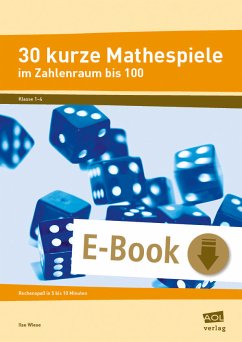 30 kurze Mathespiele (eBook, PDF) - Wiese, Ilse