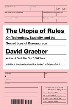 The Utopia of Rules (eBook, ePUB) - Graeber, David