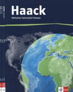 Weltatlas in vier Teilbänden / Haack Weltatlas, Ausgabe Hessen