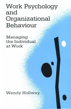 Cover Work Psychology and Organizational Behaviour (eBook, PDF)