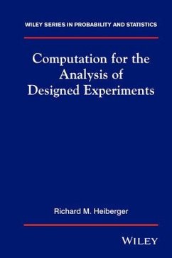 Computation for the Analysis of Designed Experiments (eBook, PDF) - Heiberger, Richard