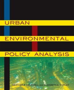 Cover Urban Environmental Policy Analysis (eBook, PDF)