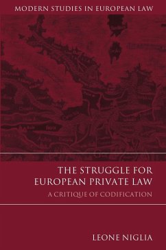 Cover The Struggle for European Private Law (eBook, PDF)
