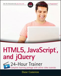 HTML5, JavaScript, and jQuery 24-Hour Trainer (eBook, ePUB) - Cameron, Dane