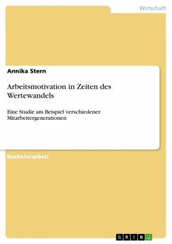Arbeitsmotivation in Zeiten des Wertewandels (eBook, ePUB) - Stern, Annika