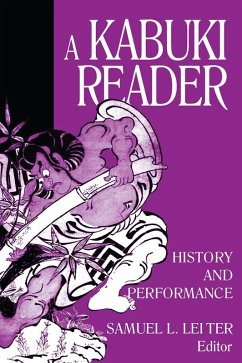 A Kabuki Reader (eBook, PDF) - Leiter, Samuel L.