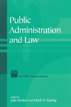 Cover Public Administration and Law (eBook, ePUB)