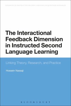 The Interactional Feedback Dimension in Instructed Second Language Learning (eBook, ePUB) - Nassaji, Hossein