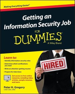 Getting an Information Security Job For Dummies (eBook, PDF) - Gregory, Peter H.