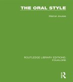 The Oral Style (RLE Folklore) (eBook, ePUB)