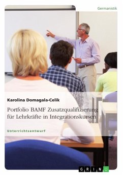 Portfolio BAMF Zusatzqualifizierung für Lehrkräfte in Integrationskursen (eBook, ePUB) - Domagala-Celik, Karolina