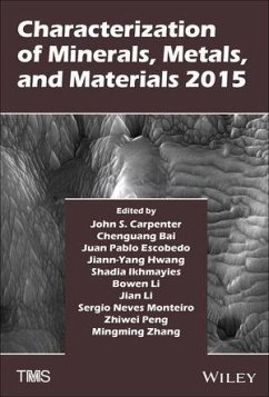 Cover Characterization of Minerals, Metals, and Materials 2015 (eBook, PDF)
