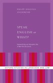 Speak English or What? (eBook, PDF)