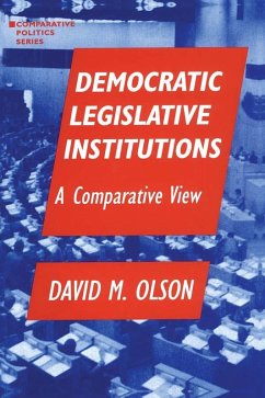 Cover Democratic Legislative Institutions: A Comparative View (eBook, ePUB)