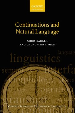 Continuations and Natural Language (eBook, PDF) - Barker, Chris; Shan, Chung-Chieh
