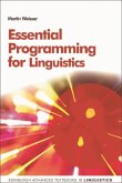 Essential Programming for Linguistics (eBook, PDF)