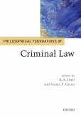 Philosophical Foundations of Criminal Law (eBook, ePUB)