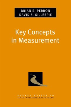 Key Concepts in Measurement (eBook, PDF) - Perron, Brian E.; Gillespie, David F.
