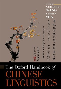 The Oxford Handbook of Chinese Linguistics (eBook, PDF) - Wang, William S-Y; Sun, Chaofen